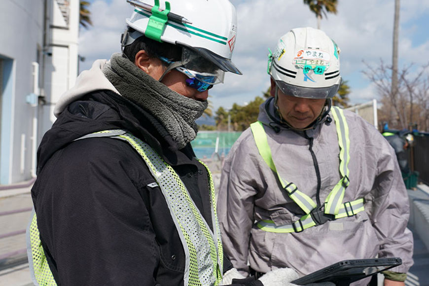 「入社７年目で六甲アイランドや神戸空港の仕事」